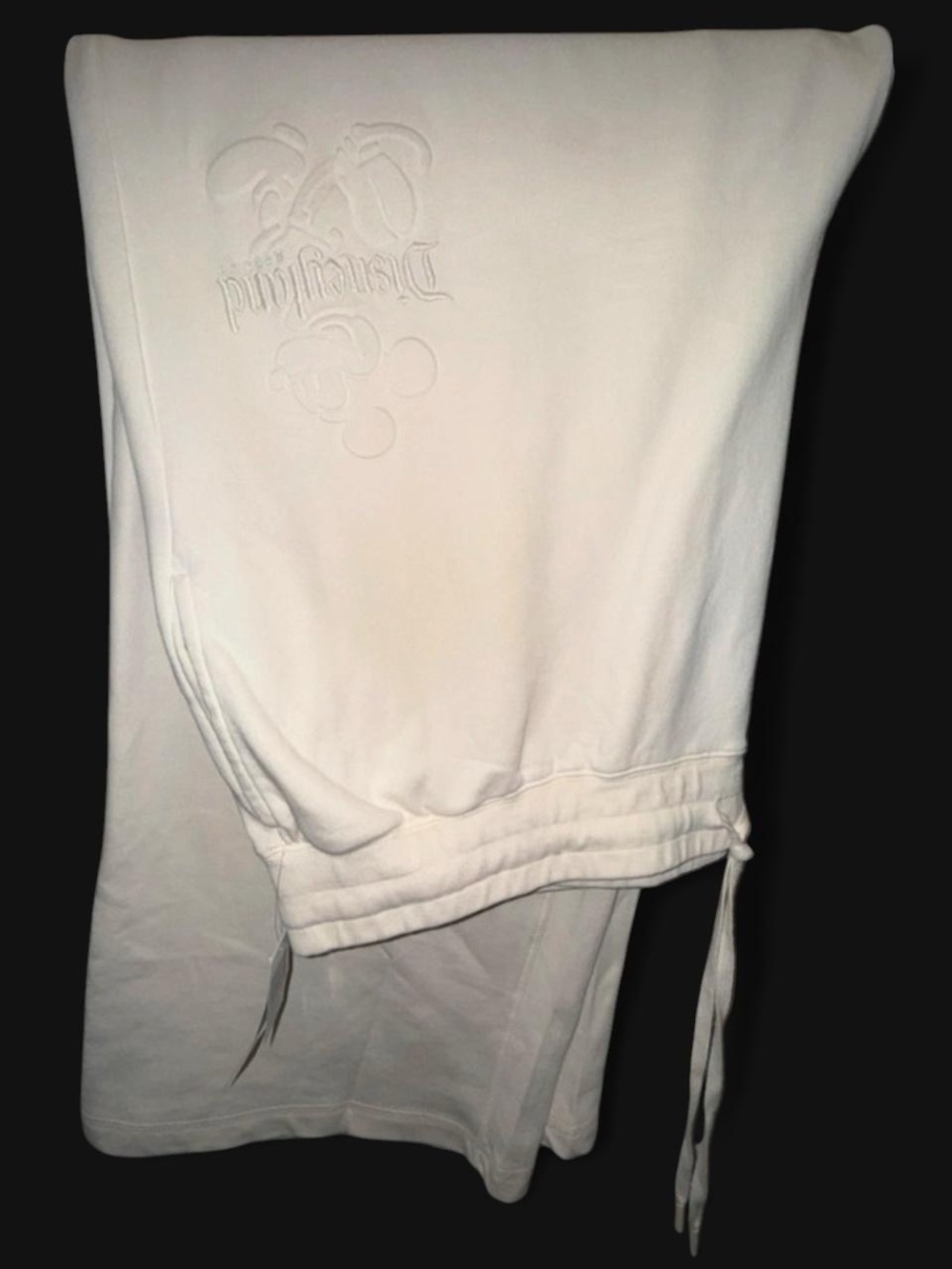 NWT Disneyland Resort Wide Leg Sweatpants Embossed Mickey Mouse Size 2X